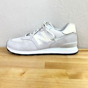 New Balance 574 Classic Sneakers Shoes Nimbus Cloud Grey White Women's Size 11
